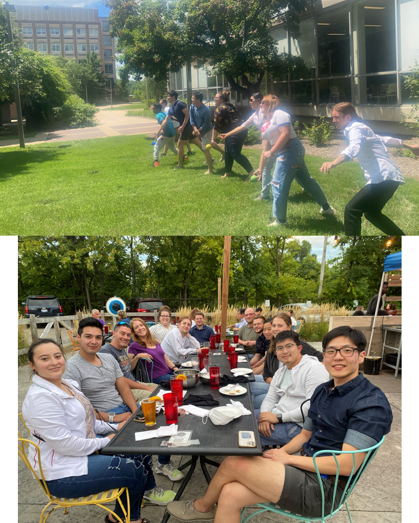 Photos of lab members