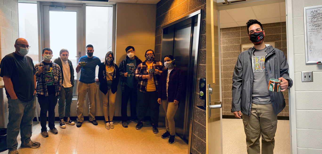 Photos of lab members